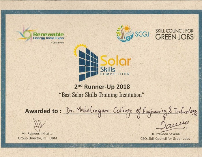 SolarSkill-Certificate