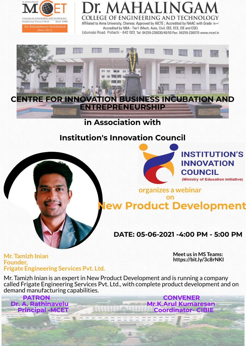 Institution's Innovation Councill