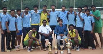 Anna University Zone-10 Volleyball Winners